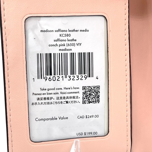 Kate Spade Madison Medium Compact Bifold Wallet - Picture 7 of 8